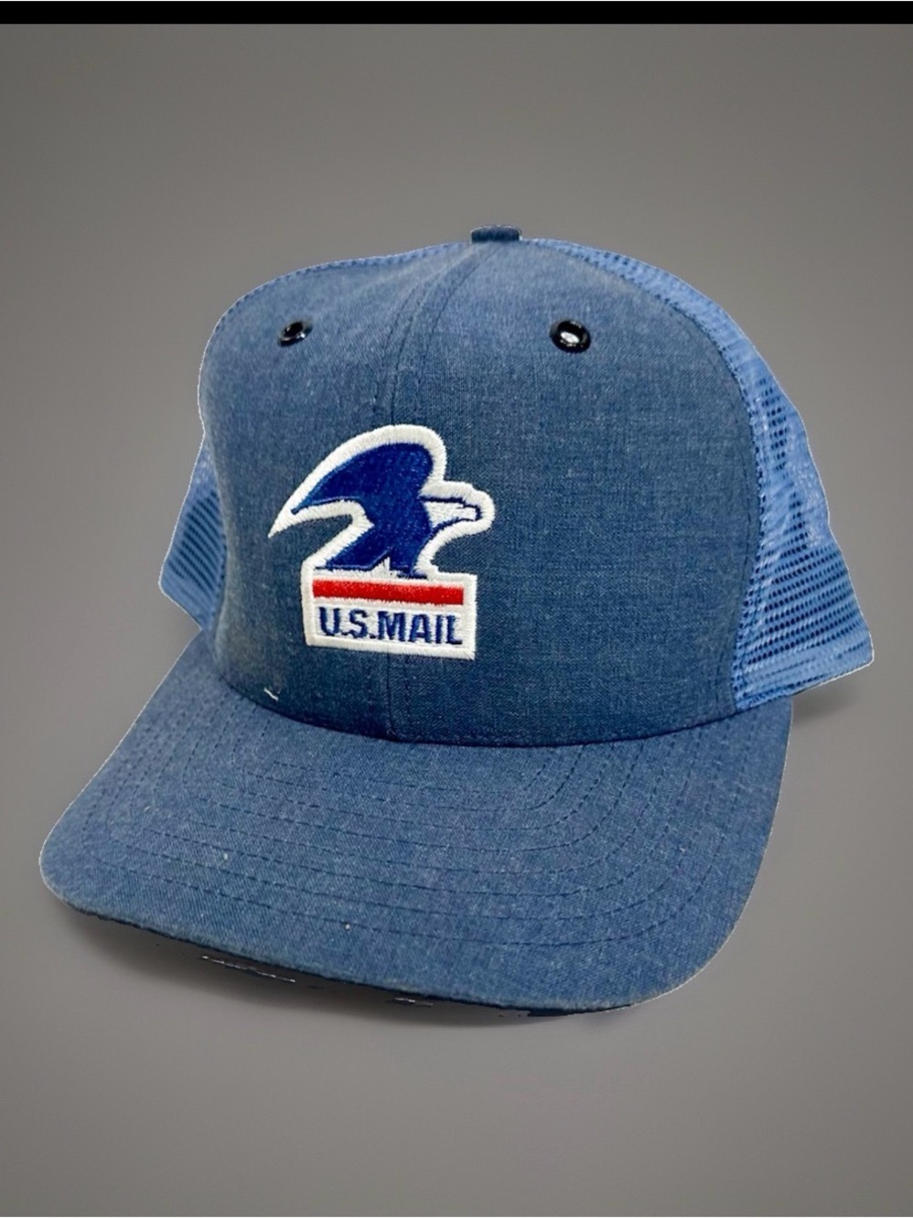 Vtg US Mail Post Office Postal Cap Hat
